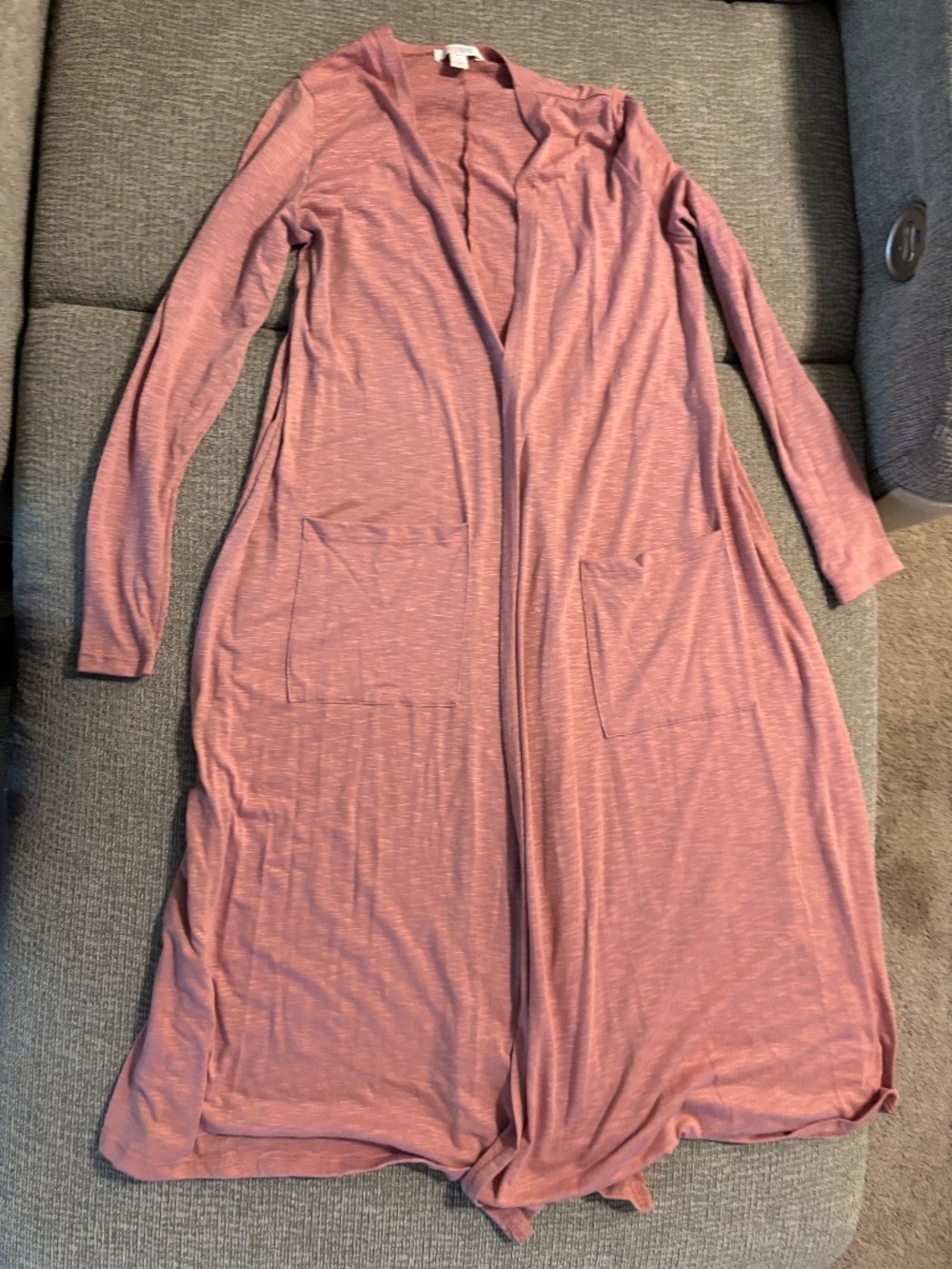 Pink long sweater